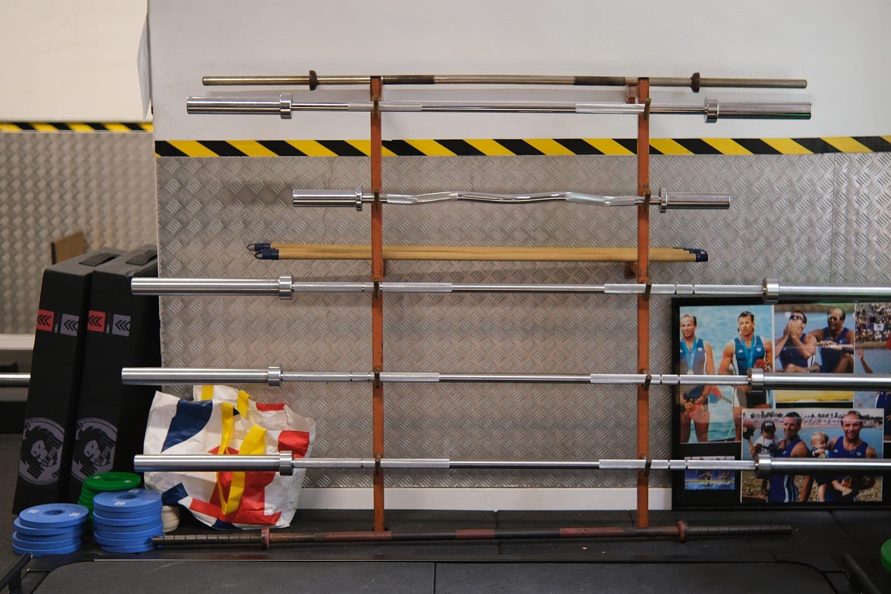 Rack de barres olympiques